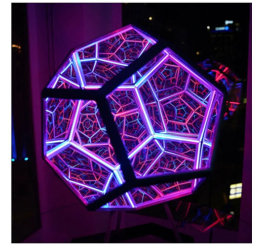 Infinity Dodecahedron Creative Colorful Desk Lamp
