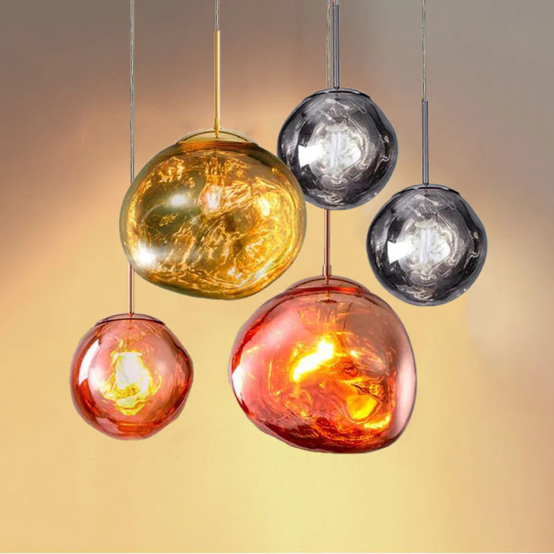 Postmodern Irregular Lava Table Lamp