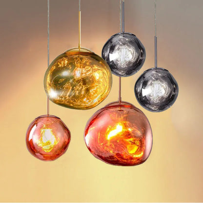 Postmodern Irregular Lava Table Lamp