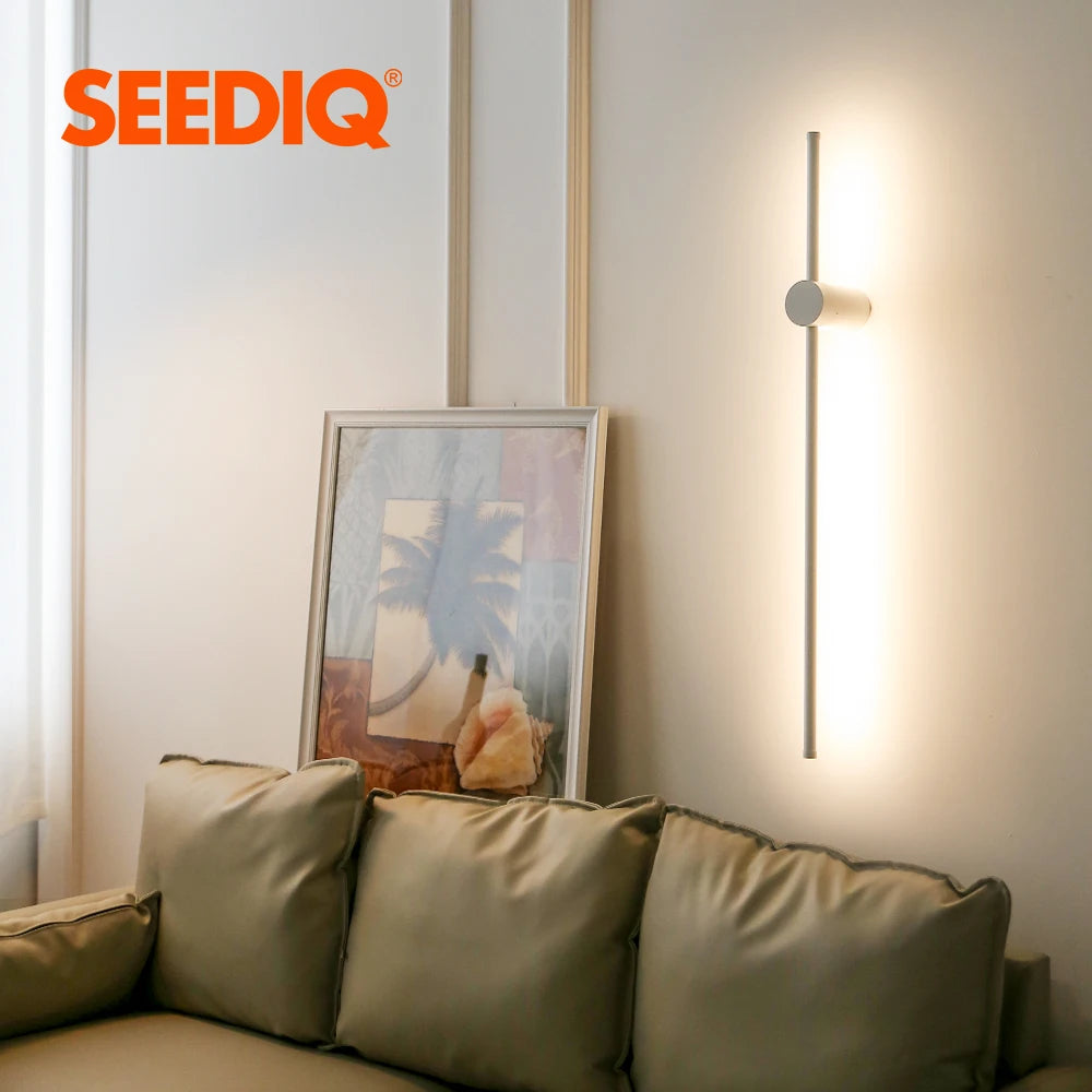 Modern Led Wall Lamp Fixture Wall Sconce Light Indoor Wall Light Living Room Bedroom Sofa Background Wall Lamp Long Wall Lamp