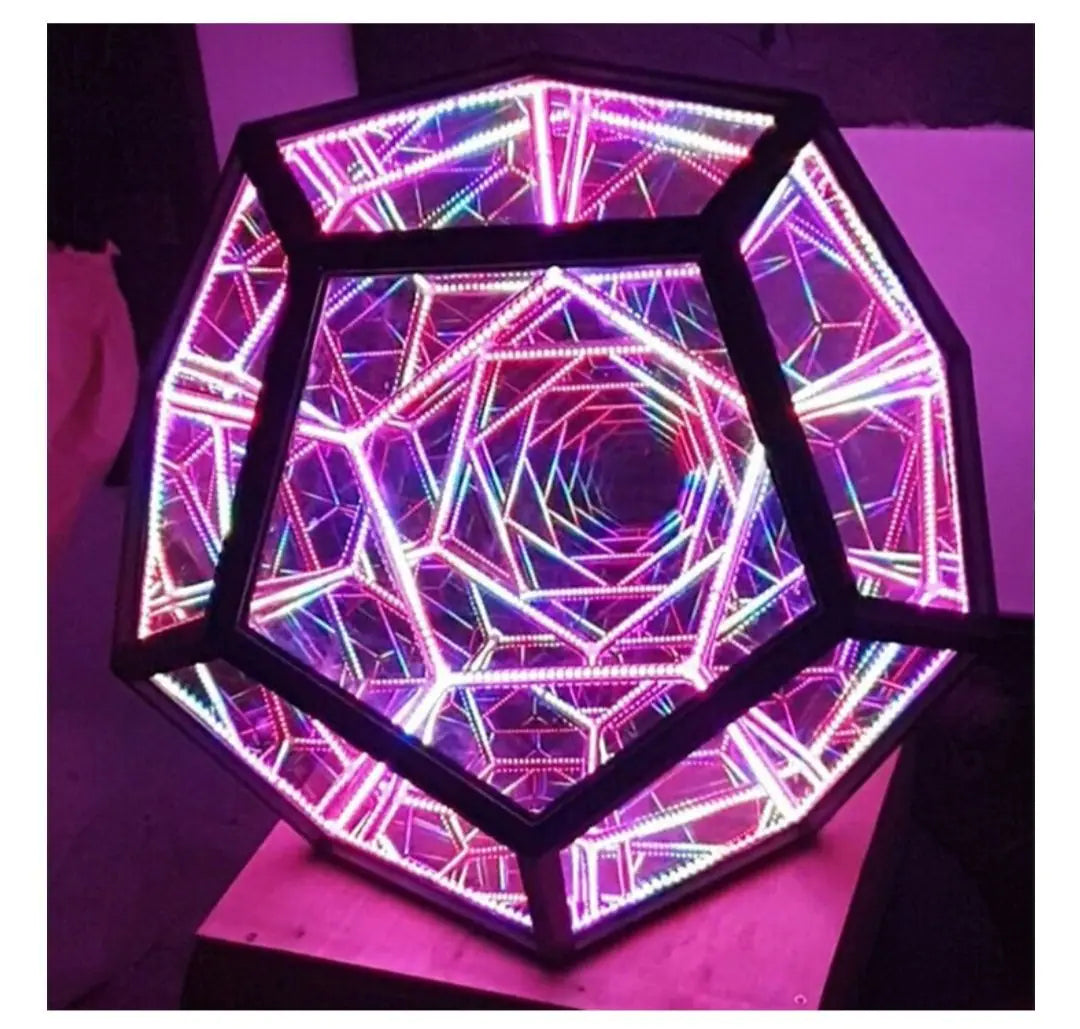Infinity Dodecahedron Creative Colorful Desk Lamp