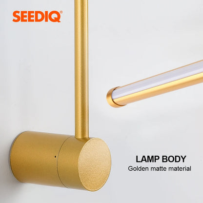 Modern Led Wall Lamp Fixture Wall Sconce Light Indoor Wall Light Living Room Bedroom Sofa Background Wall Lamp Long Wall Lamp