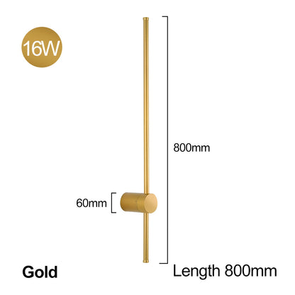 Modern Led Wall Lamp Fixture Wall Sconce Light Indoor Wall Light Living Room Bedroom Sofa Background Wall Lamp Long Wall Lamp