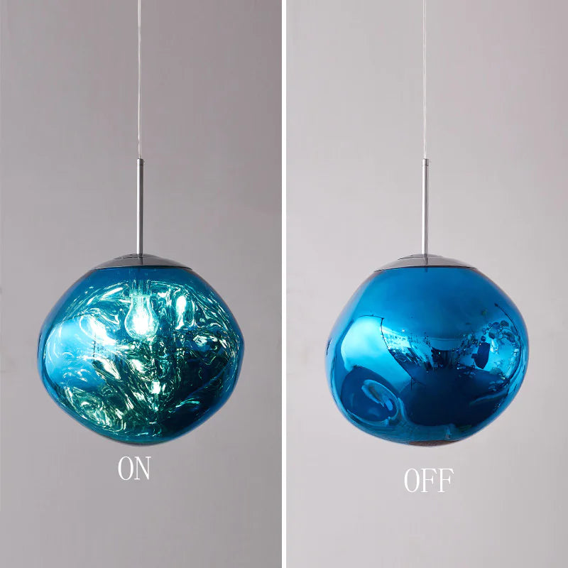 Postmodern Irregular Lava Table Lamp