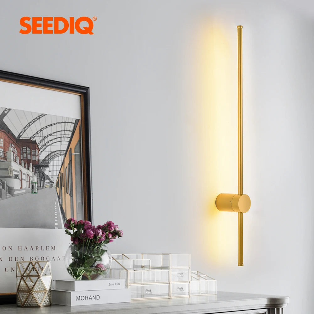 Modern Led Wall Lamp Fixture Wall Sconce Light Indoor Wall Light Living Room Bedroom Sofa Background Wall Lamp Long Wall Lamp