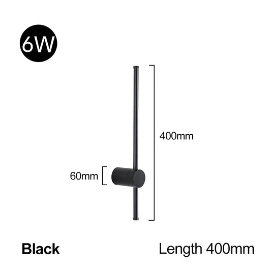 Modern Led Wall Lamp Fixture Wall Sconce Light Indoor Wall Light Living Room Bedroom Sofa Background Wall Lamp Long Wall Lamp