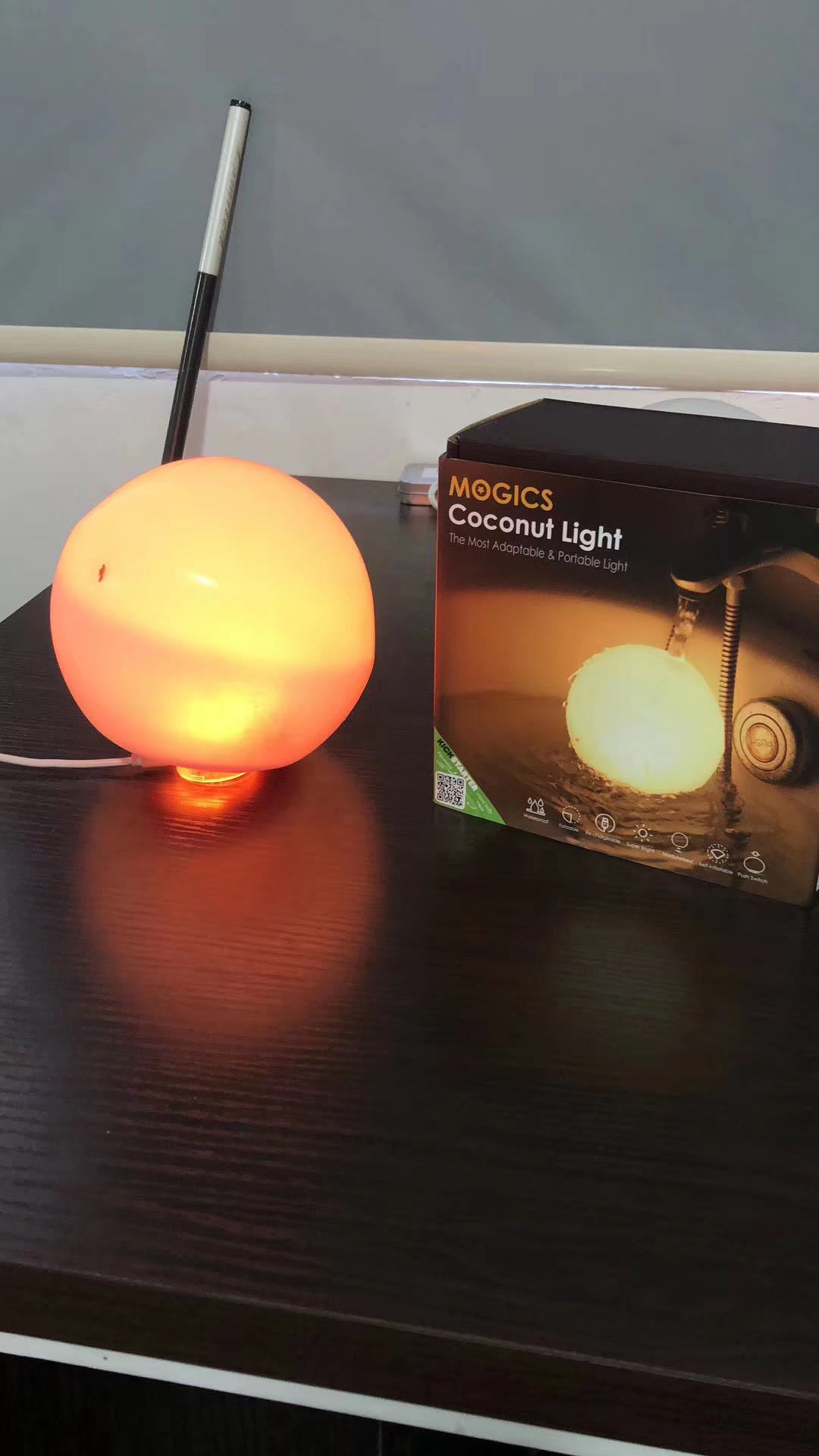 Coconut Lamp Foldable Coconut Lamp