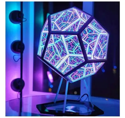 Infinity Dodecahedron Creative Colorful Desk Lamp