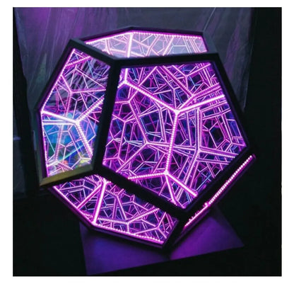 Infinity Dodecahedron Creative Colorful Desk Lamp