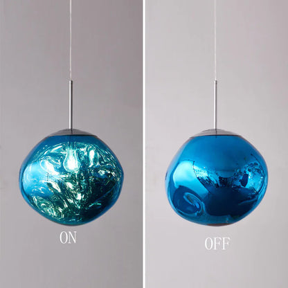 Postmodern Irregular Lava Table Lamp