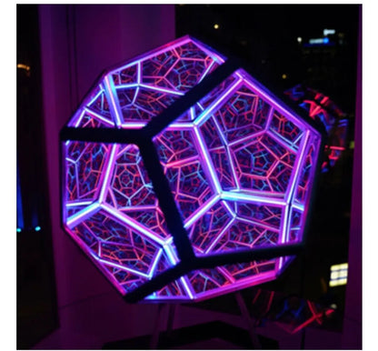 Infinity Dodecahedron Creative Colorful Desk Lamp