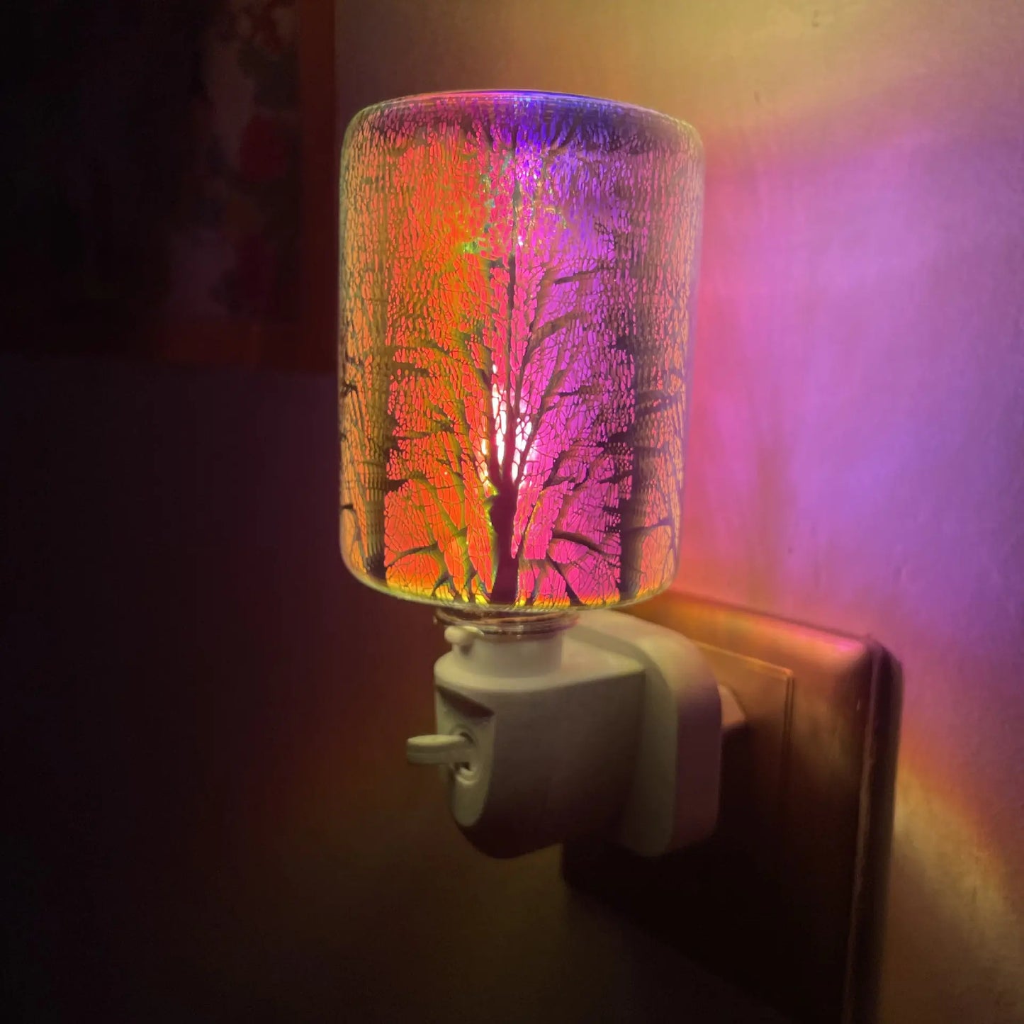 New 3D Glass Starry Sky Aromatherapy Lamp