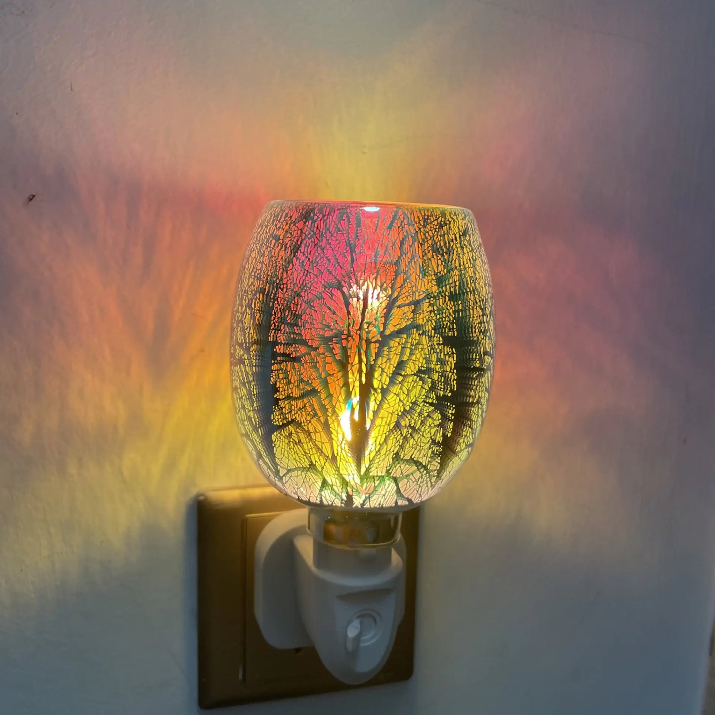New 3D Glass Starry Sky Aromatherapy Lamp