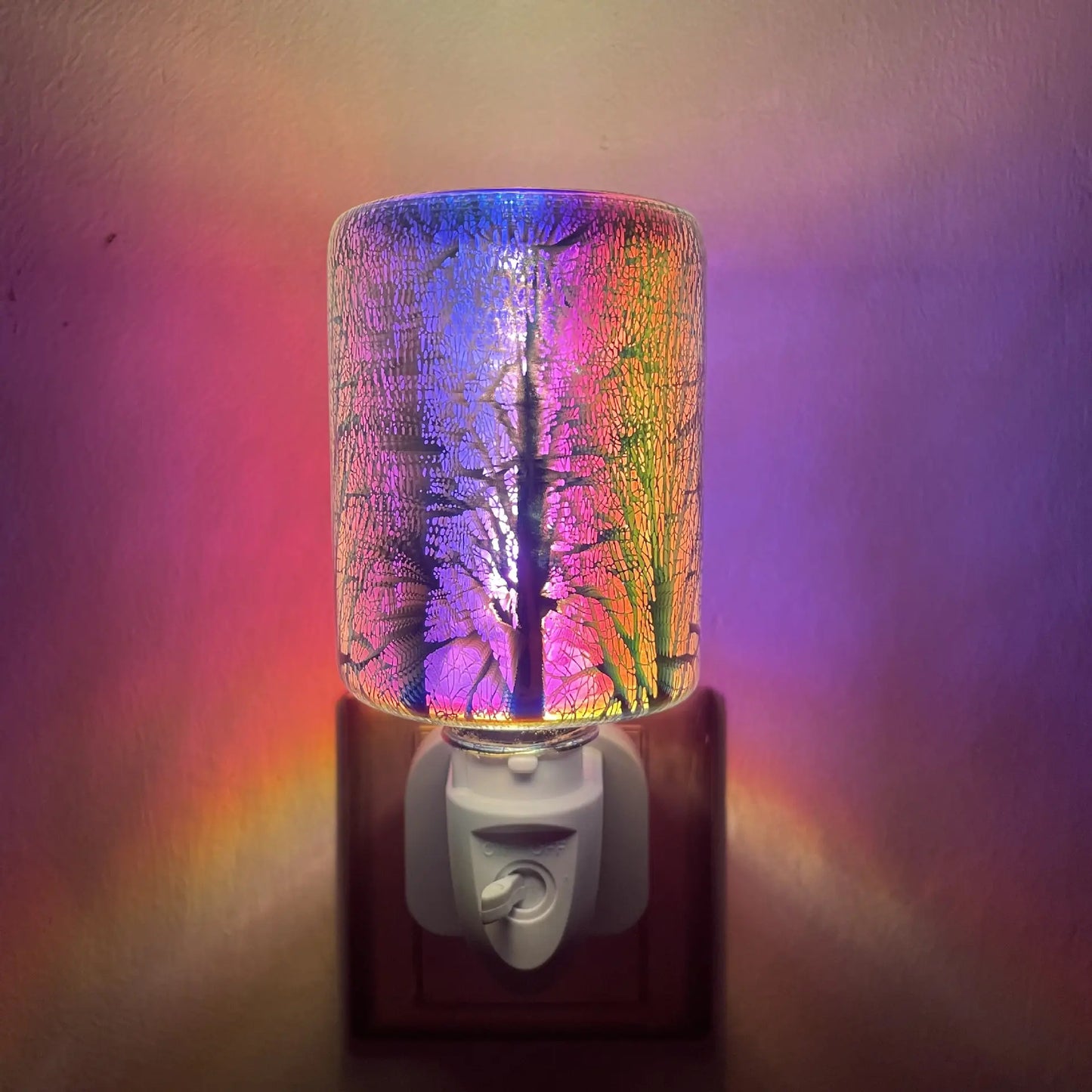 New 3D Glass Starry Sky Aromatherapy Lamp