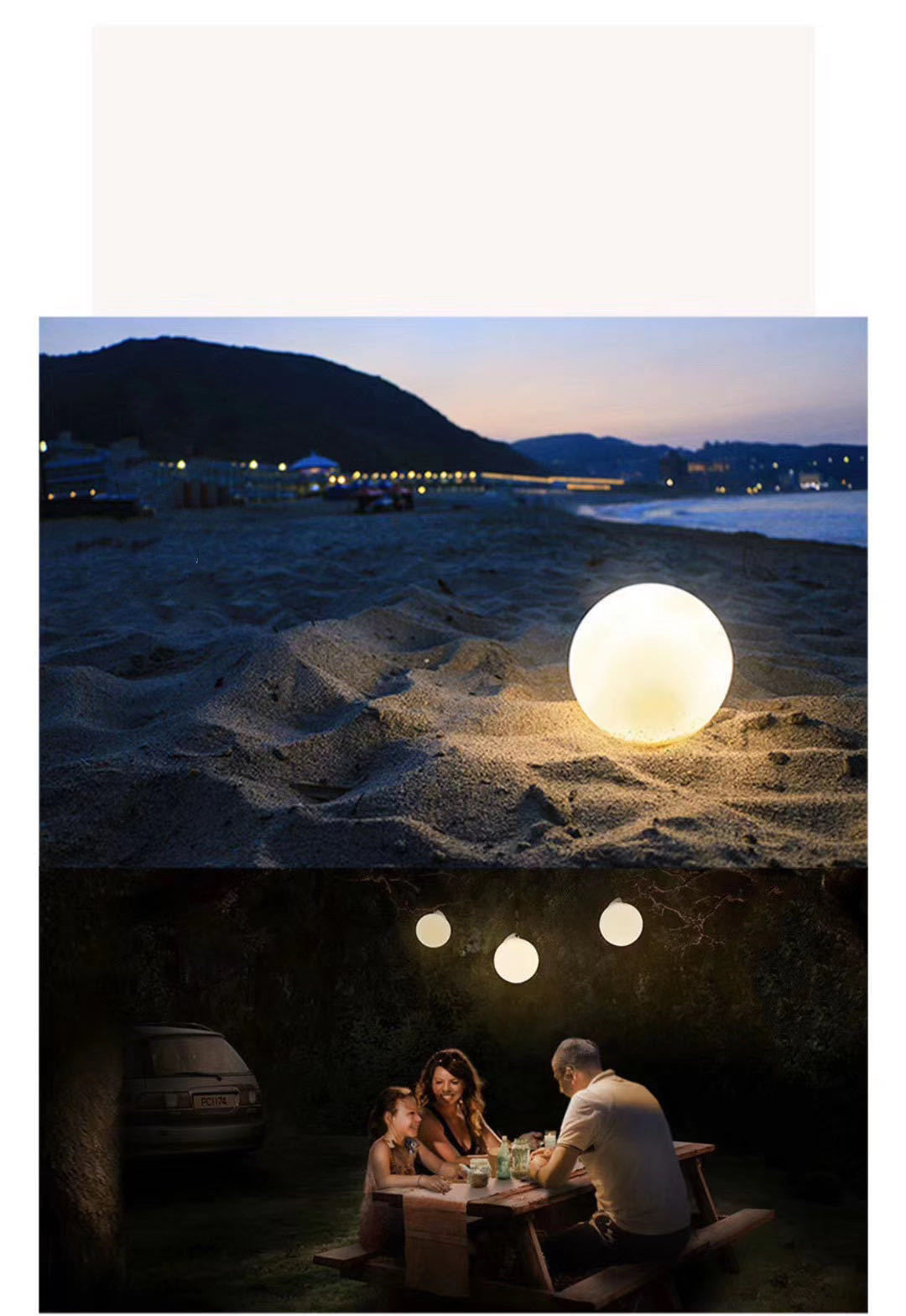 Coconut Lamp Foldable Coconut Lamp