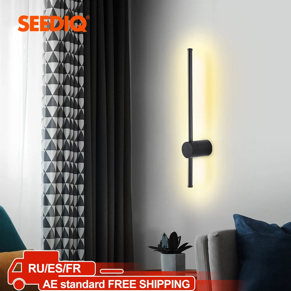 Modern Led Wall Lamp Fixture Wall Sconce Light Indoor Wall Light Living Room Bedroom Sofa Background Wall Lamp Long Wall Lamp