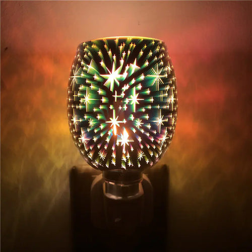 New 3D Glass Starry Sky Aromatherapy Lamp