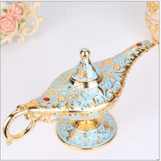 Aladdin Lamp Vintage Metal Decorative Gift (Russian)